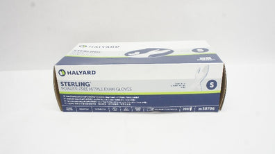 Halyard 5070667 Sterling Powder-Free Nitrile Exam Gloves, Small - Box of 200